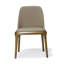 Chaise en cuir Courgan