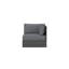Sydney Corner Chair Charcoal + Slate Cushion-734816598-734816599