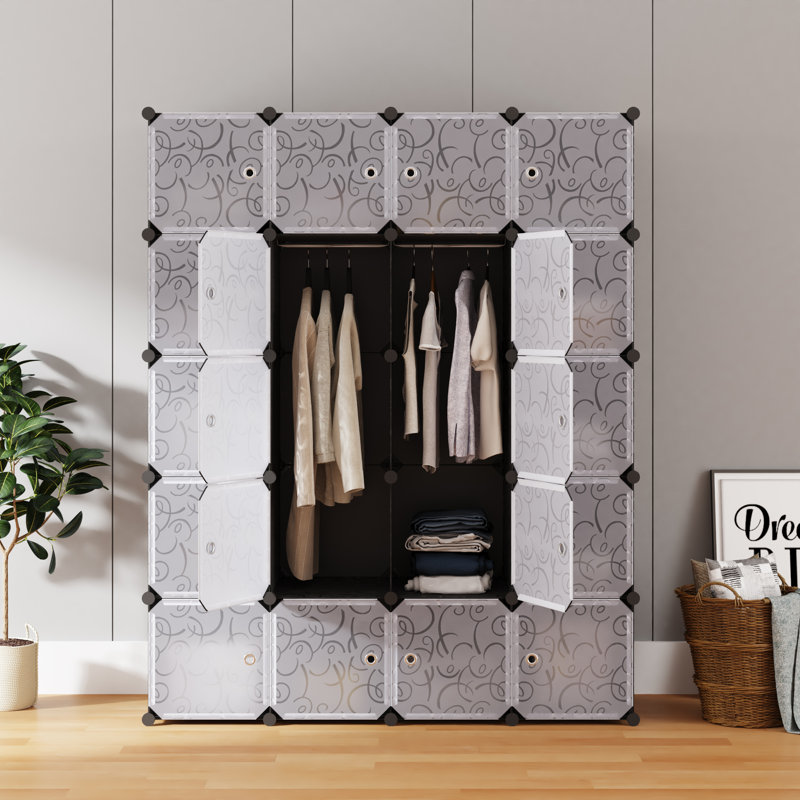 Mahleek 145cm W Clothes Storage System