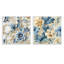 Felicien - Ensemble de 2 collages floraux carrés-101852457-101852460