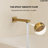 Wall Mount 10" High-Pressure Rainfall Shower System, Tub Shower Faucet Set with Rough-in Valve-73468218