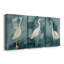 Simple Egret II - ensemble de 3 peintures sur toile tendue-1108413772