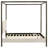 Tibold Upholstered Queen Canopy Bed Vanilla-94587793