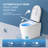 VIBRANTBATH GPF Elongated Bidet Toilet (Seat Included)