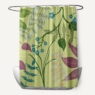 Rideau de douche simple Slezak