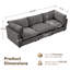 Eagan 106" 3 - Piece Modular Sofa-955263718
