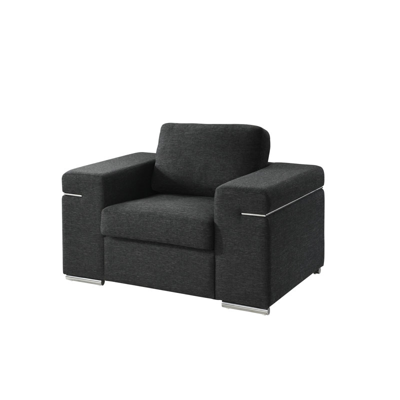 Fauteuil Gianna, Black Fabric