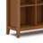 Artisan 48"H Solid Wood Transitional 12-Cube Bookcase with Fixed Shelves and Tapered Legs-394666313-305591150