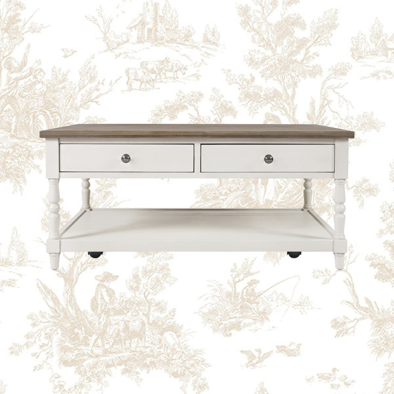 Table basse avec rangement Casmin