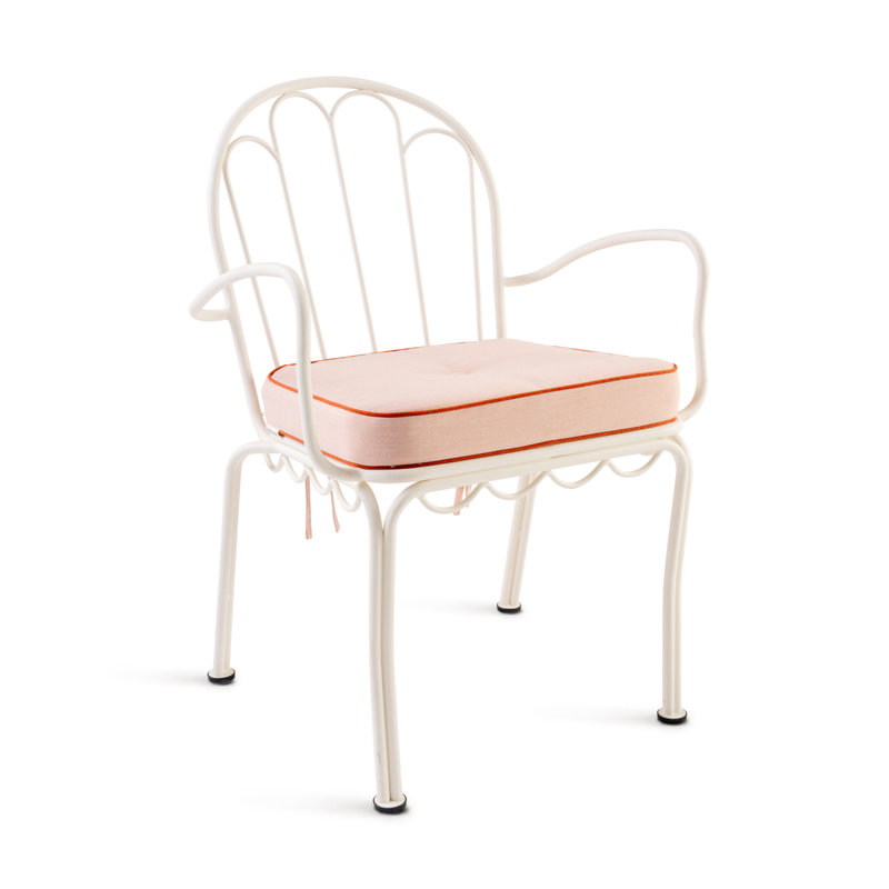 AL FRESCO CHAIR CUSHION- RIVIE PINK, Pink
