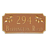 2-Line Address Plaque