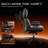 Office Chair With Headrest, Swivel Task Chair With Adjustable Gas Lift-1580800738