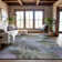 Premium Machine Washable Elize AMF1493 Floral Rug