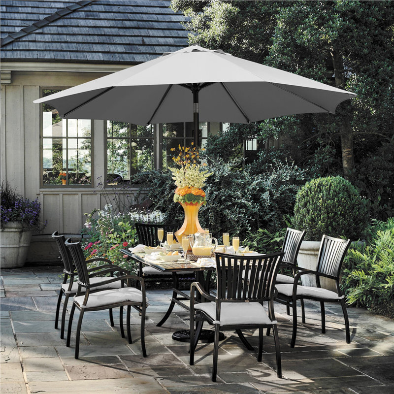 Traditional Parasol, Gray