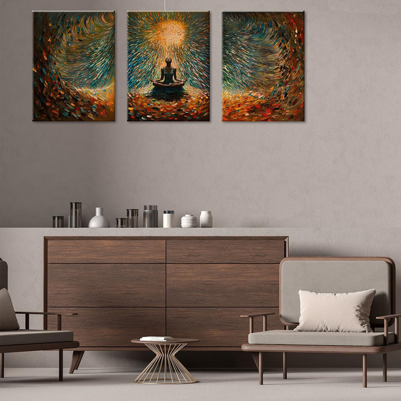 3 Piece Wrapped Canvas Print