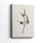 Silver Nativity Promise-Premium Gallery Wrapped Canvas-1453974481