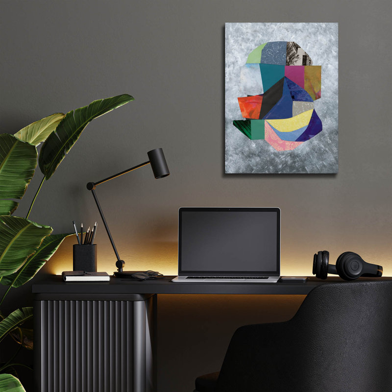  «Beyond The Mirage 2» par Coco Good, art mural en verre acrylique, 12 po x 16 po