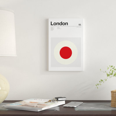 « london », impression sur toile