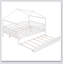 Wooden House Bed With Trundle-114668450