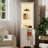 66.5" H x 21.7" W Corner Storage Bookcase with Cabinet-2093168758