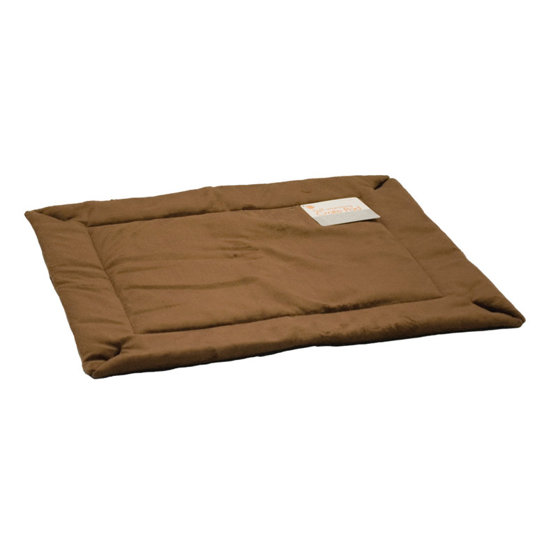 Tapis de caisse pour chien auto-chauffant, Très très grand (l 54 po x P 37 po x H 0,5 po), Moka