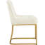 Aunna 49 cm H Velvet Cantilever Chair-11042583-35588227