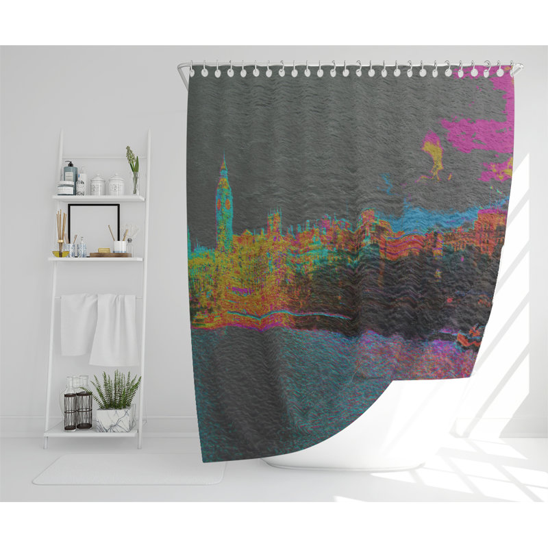 Dimarcus Polyester Shower Curtain Set
