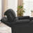 Power Reclining Home Theater Seating with Adjustable Headrest & Lumbar Support-1841017503