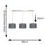 Albeiro 3 - Light Chrome Pendant-110963068