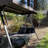 Mirga 3-seat Large Porch Swing Stand with Adjustable Backrest and Cushion and Pillows Included-160115935