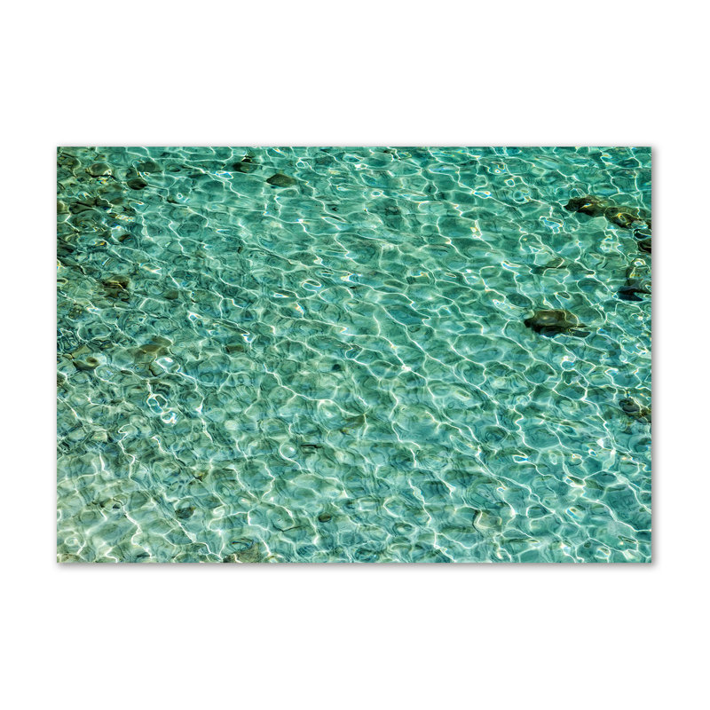 Transparent Water - Wrapped Canvas Print