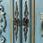 American Vintage Shoe Cabinet Side Cabinet Storage 18 Pair Shoe Storage Cabinet