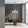 Charvic 3 - Light Dimmable Sputnik Cylinder Chandelier