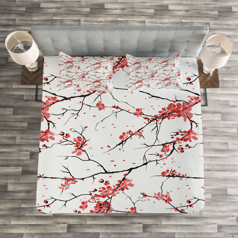 Francky Nature Bedspread Set with Cushion Cover, 220 x 264 cm