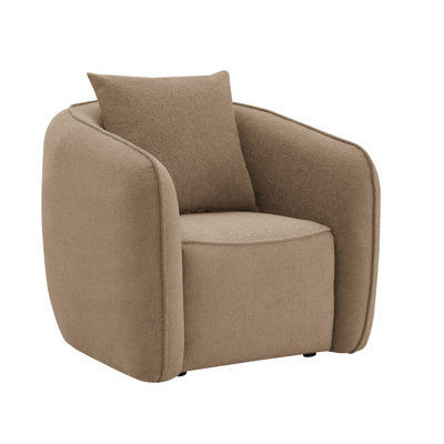 Canapé avec chaise d'appoint et fauteuil moderne
