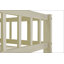 Lit superposé simple au-dessus de l'escalier avec lit gigogne et rangement, crème, coffre-fort et peu encombrant pour les chambres d'enfants