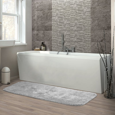 Billy-Dean Nylon Bath Rug with Non-Slip Backing