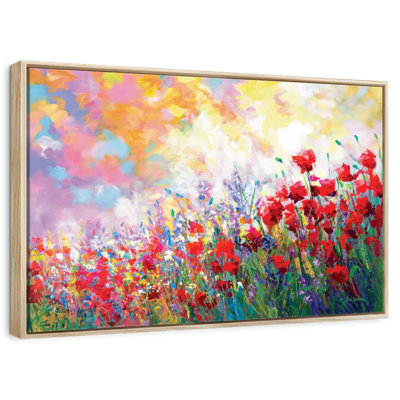 Fleurs de printemps colorées