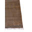 Tapis brun en coton tissé à plat à la main à motif géométrique Pepinn-562415993