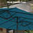Nyasia 15 ft. x 9 ft. Rectangular Market Umbrella with Base, Cerulean-1877166362