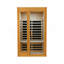 Sauna intérieur à infrarouge lointain à deux places Hemlock