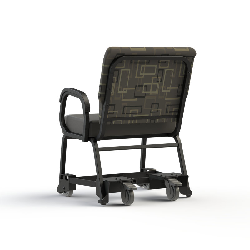 Chaise à accoudoir, gris