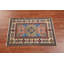 Tapis décoratif géométrique Kazak