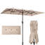 Cemil 400cm X 200cm Rectangular Market Parasol-232402200