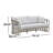 Chaffins Seating Set, White, 3-PC