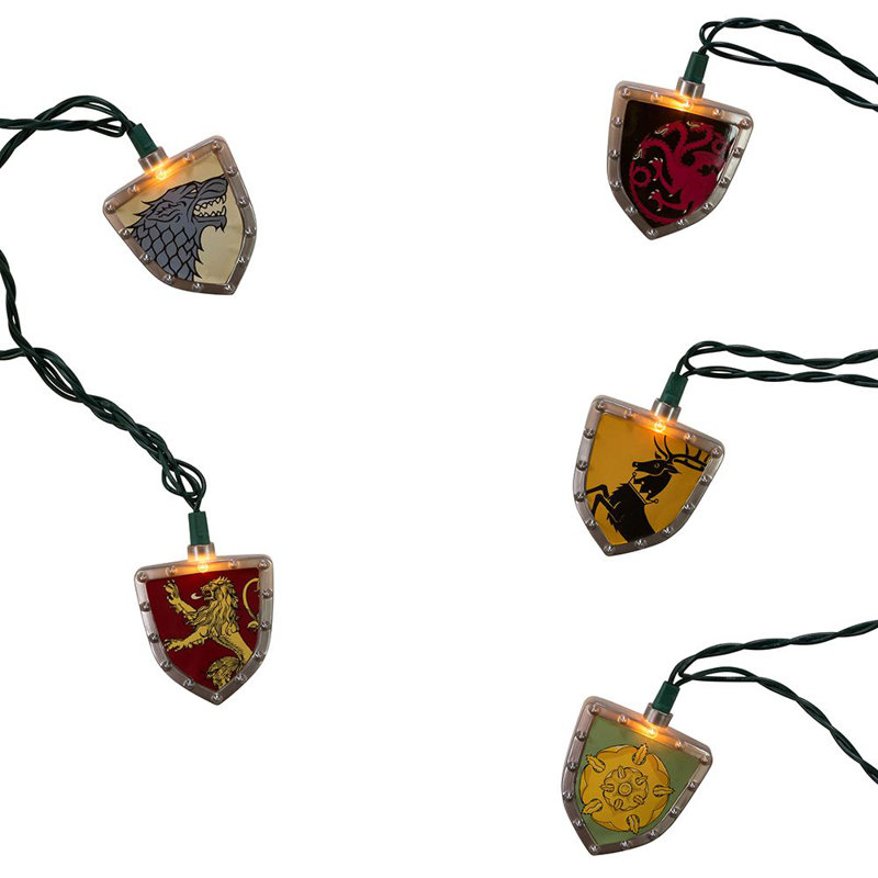 Game of Thrones Shield 10 Light String Lights