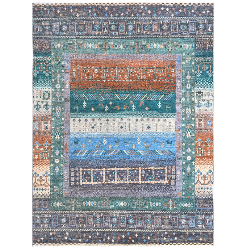 One-of-a-Kind Hand Knotted Area Rug