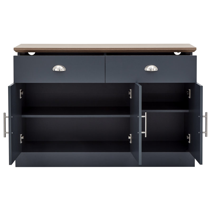Brielle 117cm Sideboard, Slate Blue