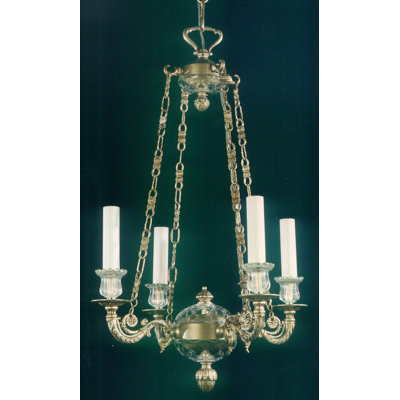 Cowie 4 - Light Candle Style Chandelier