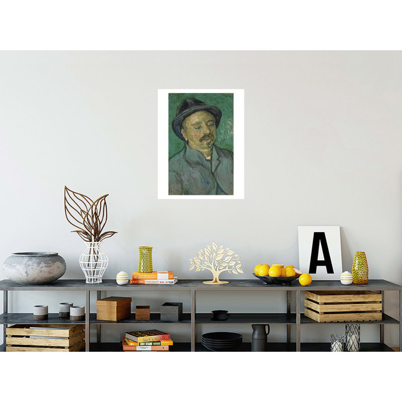 Portrait d'un borgne par Vincent van Gogh - Impression giclée, H 28 po x l 22 po